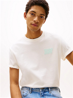 Tommy Jeans Camiseta con logo burbuja en la parte trasera
